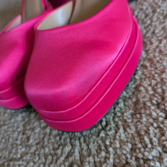 Women's Bianca Platform Pumps - Wild Fable Pink 8.5 - Picture 6 of 6